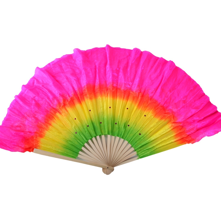 舞动空间舞蹈扇子一尺扇子彩色广场舞扇子跳舞扇演出胶州秧歌扇子