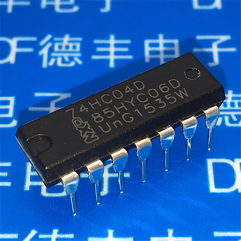 sn74hc04n74hc04ndip-14反相高性能硅栅cmos全新原装集成电路(ic)