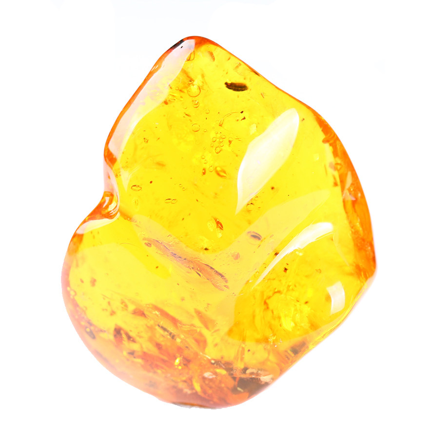 【即拍即得】23.37克 精美水胆小泡泡爆花虫珀琥珀吊坠 挂件