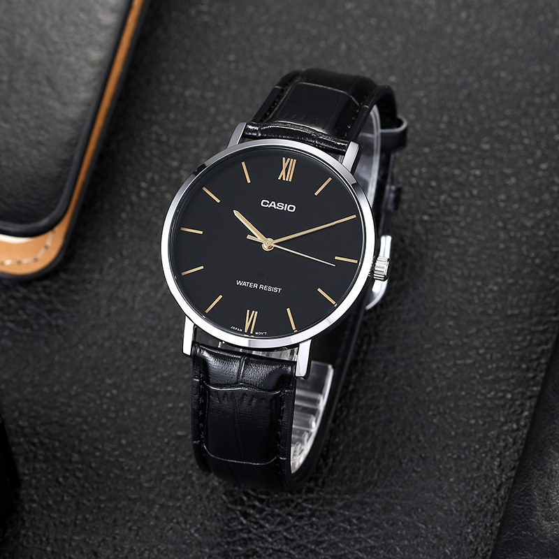 casio卡西欧男女 黑暗之心商务非机械 潮流情侣手表mtp/ltp-vt01