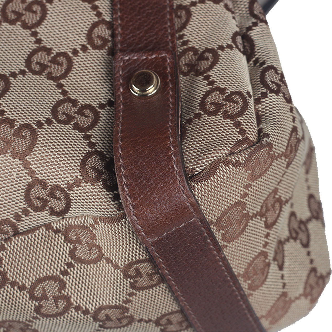 [9.5新] gucci双g图案帆布包