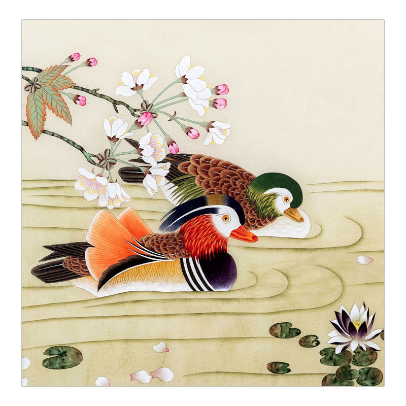 陈景芝《和和美美》职业画家