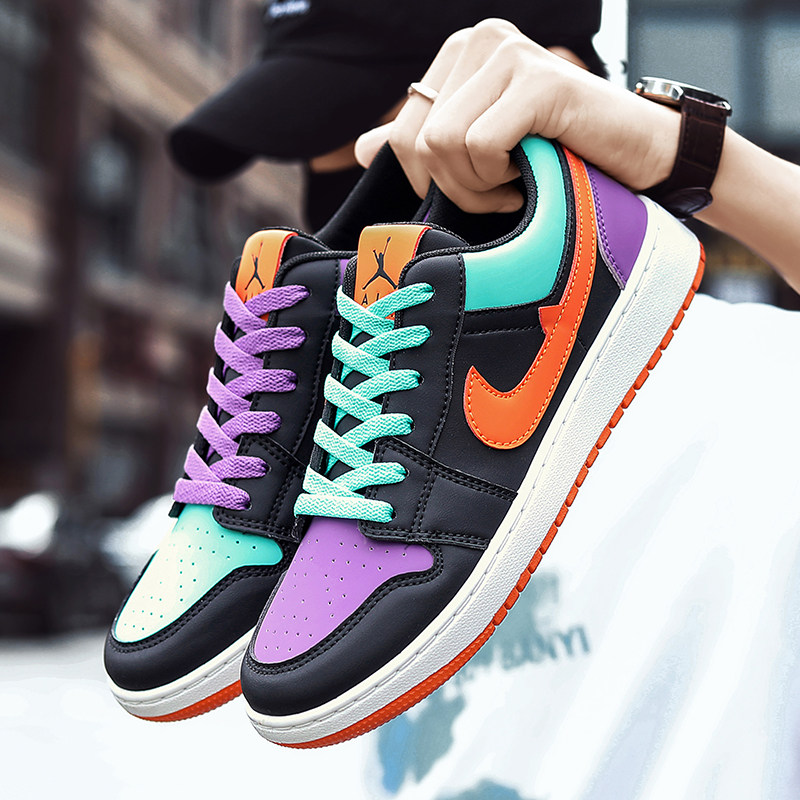 aj男鞋糖果鸳鸯休闲运动鞋空军一号防滑低帮板鞋莆田dunk潮鞋女鞋