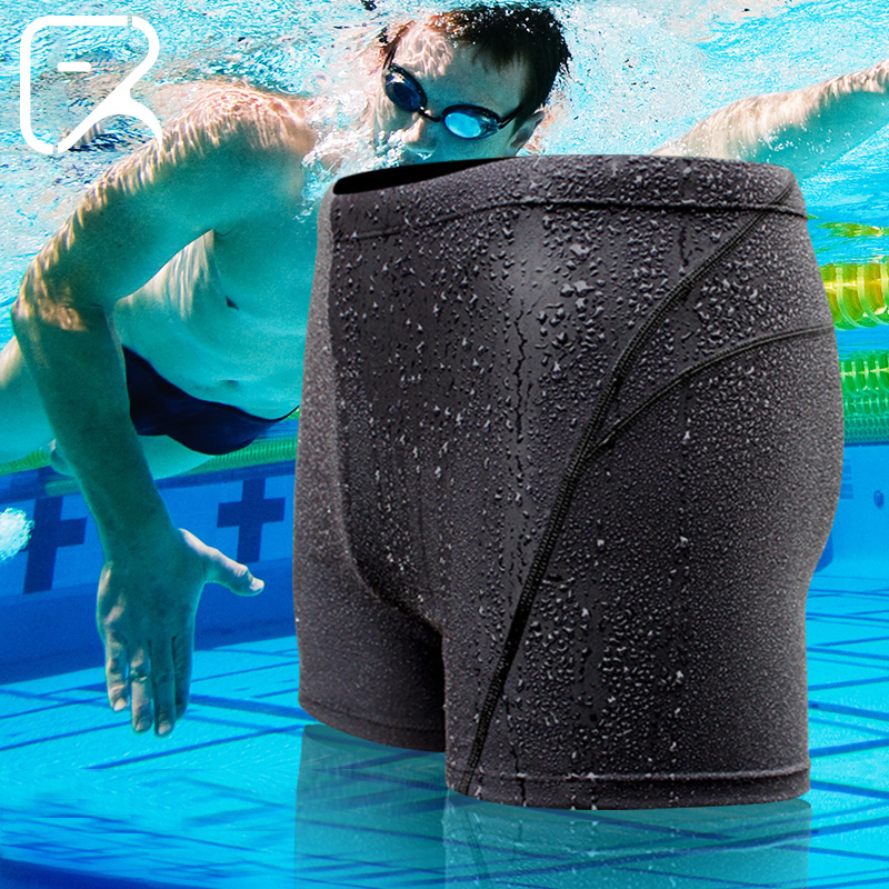 Flying fish swimming trunks bathing trunks man Flat angle Swimsuit Hot springs waterproof Quick drying motion adult major Large Swimwearin the Sports/Yoga/Fitness/Fans supplies , Swim , Men's swimwear category - from Buy2taobao.com to provide professional Taobao agent buy service