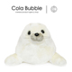 日本aqua原装正版仿真动物可爱白色海豹大号公仔玩偶抱枕毛绒玩具
