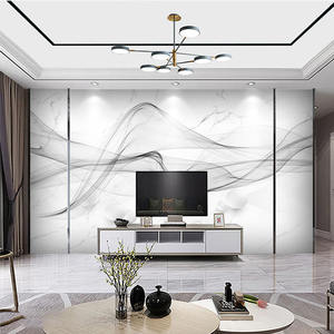 壁纸电视墙客厅现代简约大气图片