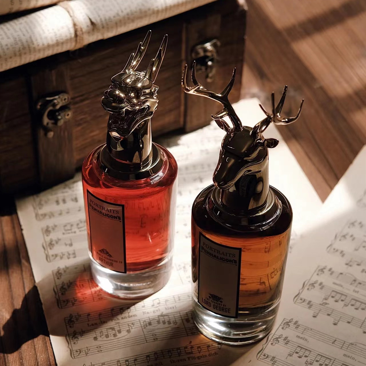 penhaligons潘海利根兽首香水75ml 麋鹿狐狸 狮子 狗 豹子