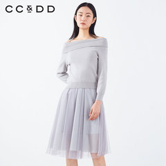 CCDD2019春装新品专柜正品时尚性感修身长款吊带连衣裙女高腰长裙