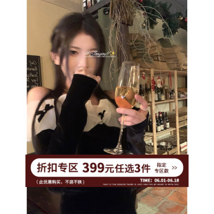 酒一自制 | 丝绒连衣裙年会战袍秋冬季2023新款女装长裙气质裙子