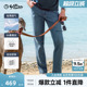 【6A桑蚕丝】金利来牛仔裤男款25夏季新款水洗凉感直筒丹宁休闲裤