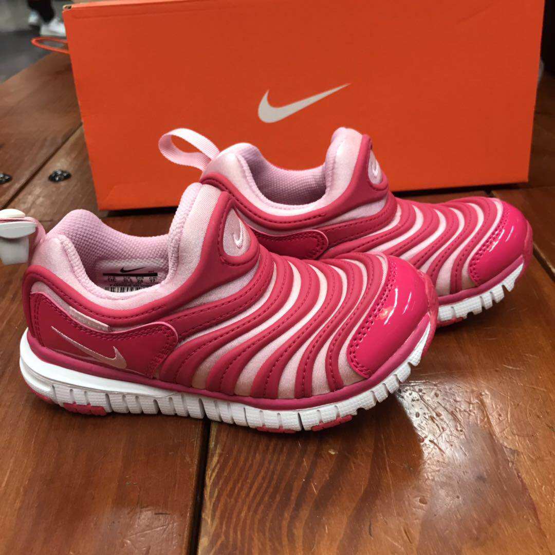 nike耐克正品毛毛虫中大童一脚蹬运动鞋童鞋343738 aa7216 bq7106