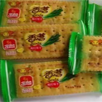 金麟香葱苏打饼干咸味梳打整箱9.5斤独立小包装怀旧糕点心零食品