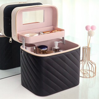 化妆包女便携旅行护肤品手提化妆品收纳盒大容量箱2020新款超火