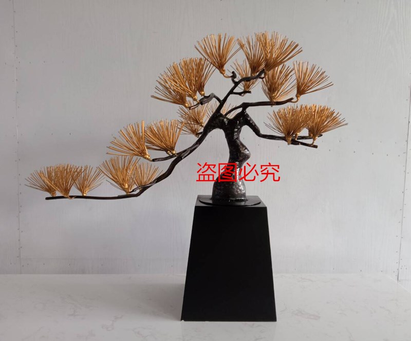 Metal Iron art Welcome Pine hotel Open Houses a living room Abstract Sculpture Artwork Decoration space Arts and Craftsin the Home accessories , Decoration category - from Buy2taobao.com to provide professional Taobao agent buy service