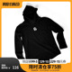 【第六区】简系列高品质纯棉logo刺绣黑色帽衫篮球运动长袖上衣男