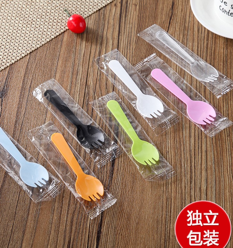 一次性磨砂加厚刀叉塑料水果捞勺子蛋糕甜品塑料独立包装三齿叉勺在类目 厨房/烹饪用具, 烧烤/烘焙用具, 烘培DIY器具, 其它烘焙器具中 - 来自Buy2taobao.com提供专业的淘宝代购服务