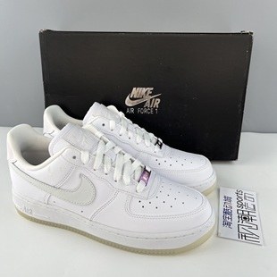 Nike耐克Air Force 1白女子2024新款夏季百搭低帮板鞋FZ5531-111