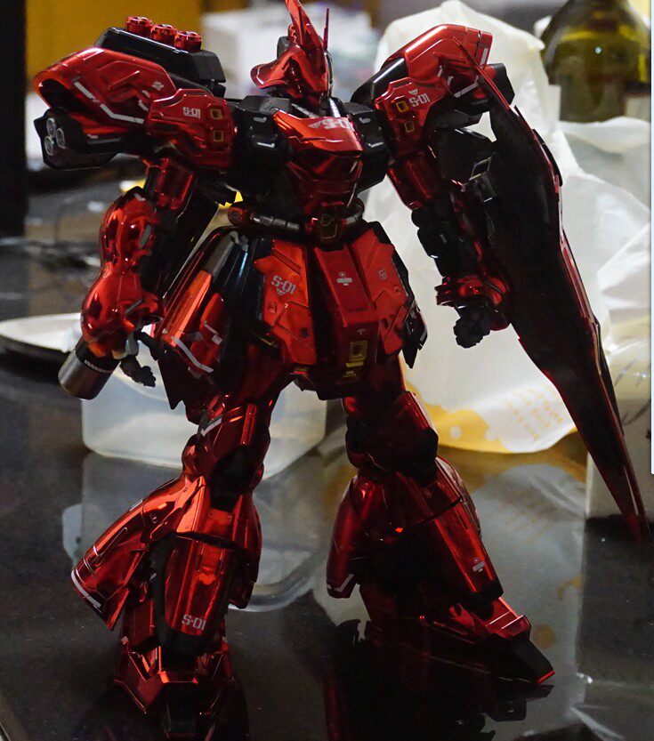 特价圣盾高达mg大班_大班高达mg 沙扎比电镀镜面代工上色 工业电镀