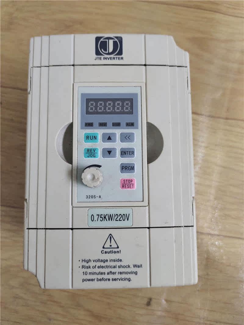 二手拆机变频器 jte320s v0007g1 0.75kw 220v 现货已测试包好