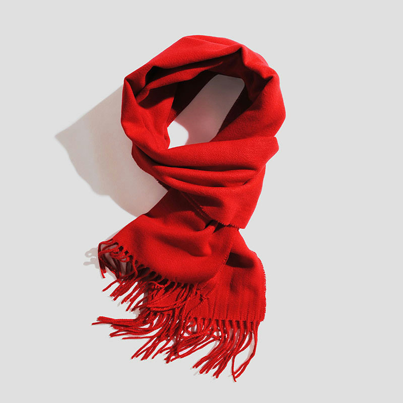 围巾红色冬季防风保暖男童中国红围脖套脖亲子长款披肩洋气潮优惠券