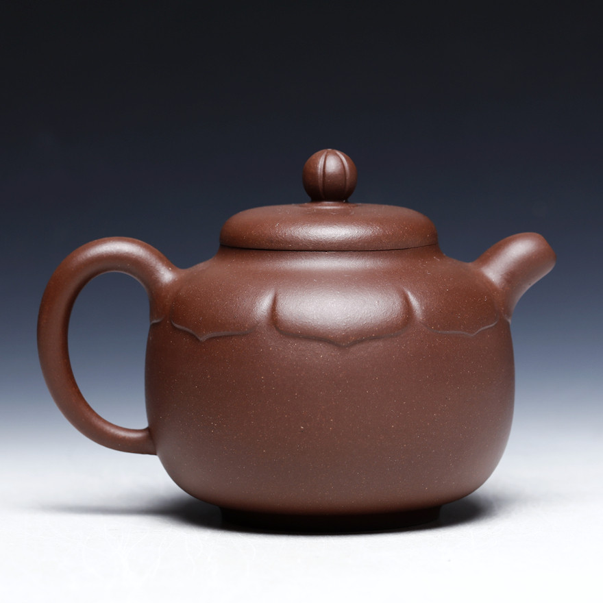 高级工艺美术师 许华芳 菱花 紫泥 380cc