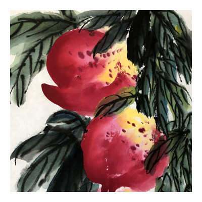 齐秉正《长寿图》