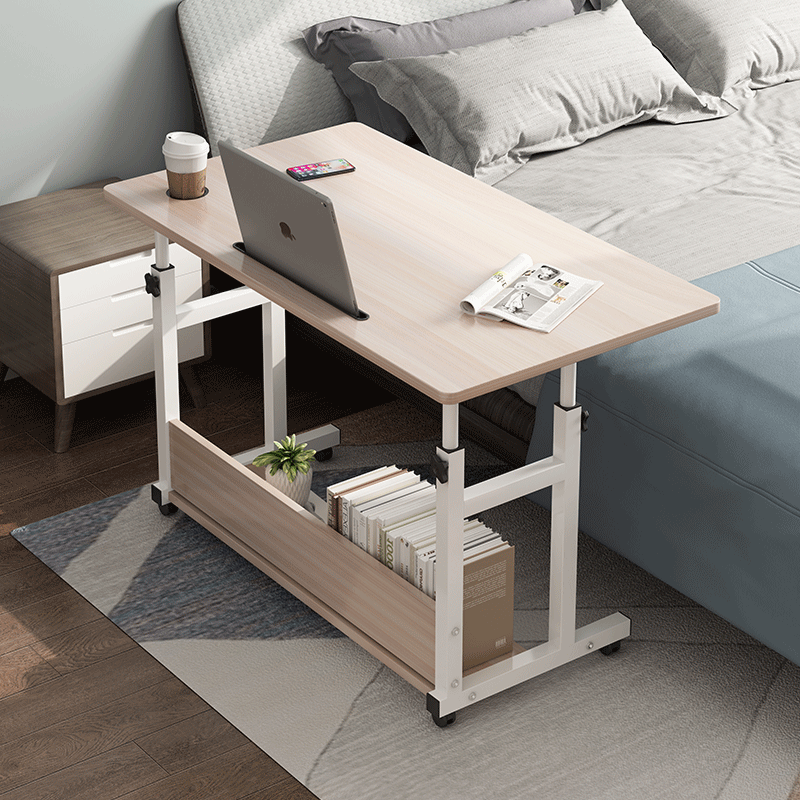 床边桌卧室床上电脑桌可移动简约小桌子家用学生写字桌懒人折叠桌