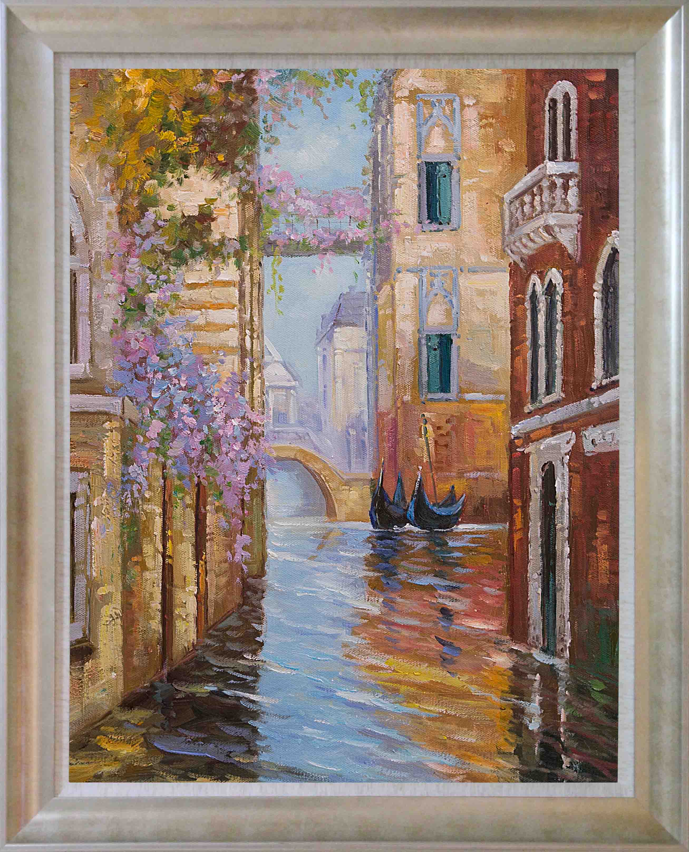 《威尼斯水城》 普拉东诺夫.森雅 伯爵夫人油画馆