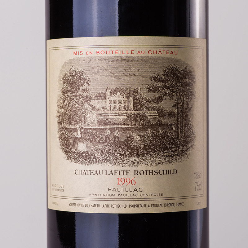 【法国】1996年拉菲庄园正牌干红葡萄酒1支