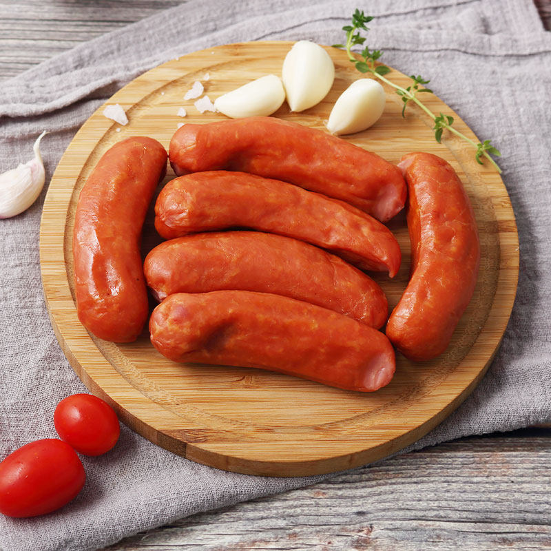 得利斯蒜香烤肠450g*2火锅食材小零食热狗香肠山东风味火腿肠
