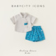 贝贝城宝宝夏装套装男宝超萌衬衫两件套婴幼儿新中式衣服轻薄透气