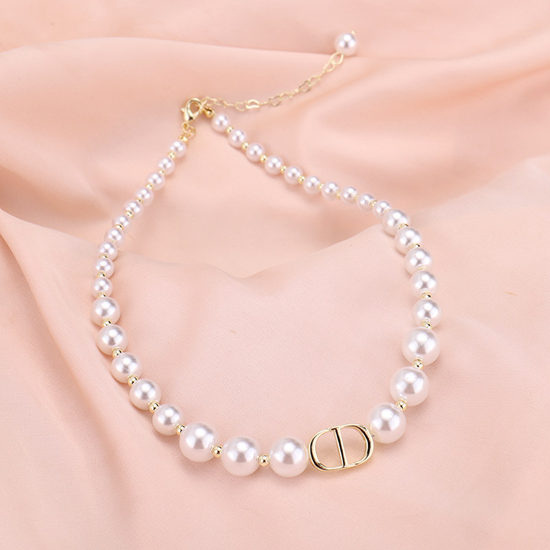 热销cd珍珠项链