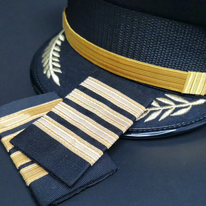 东方航空东航飞行员机长四杠肩章 副驾驶安全员飞行学员空少勋章