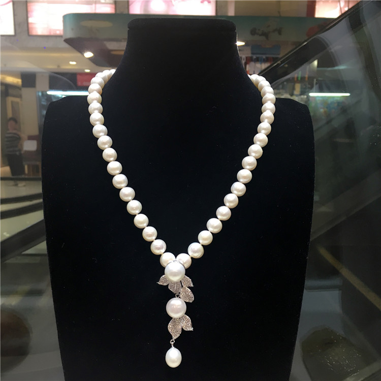 天然淡水珍珠项链女小众设计高级感短款锁骨链简约百搭首饰送妈妈