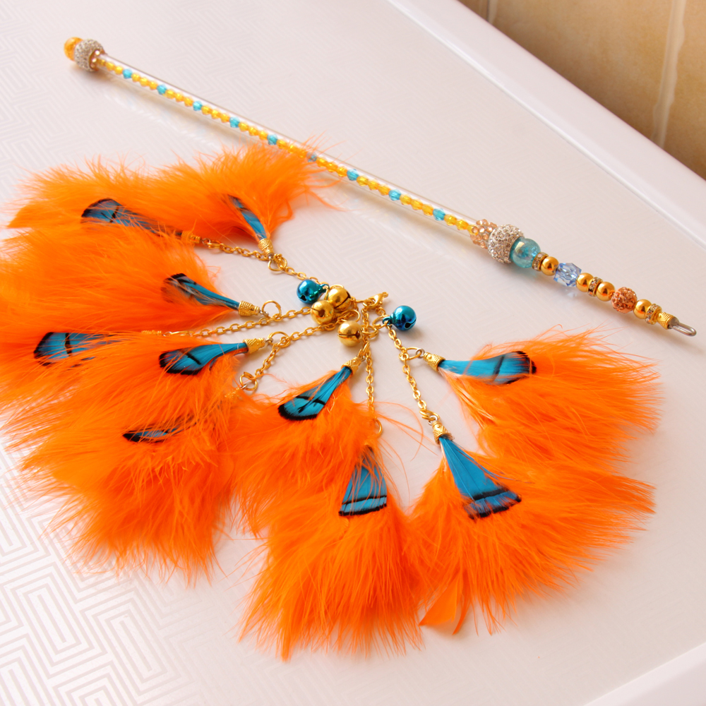 High-end series exquisite Pure handwork customized Cat teaser stick CFA Dedicated gamein the Pet/Pet food and supplies , Cat/Dog Toys , Funny cat stick category - from Buy2taobao.com to provide professional Taobao agent buy service
