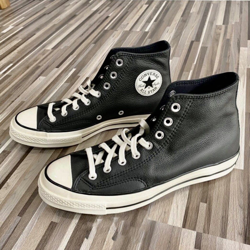 热销converse1970s皮_converse匡威2021年春1970s黑色皮质高帮休闲