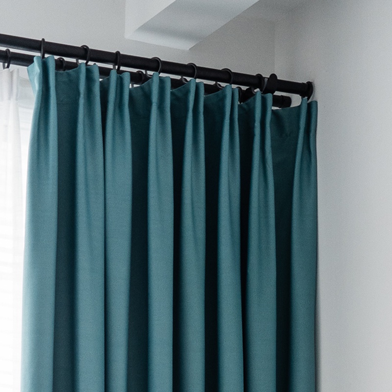 流韵全遮光窗帘北欧2019新款隔音客厅遮阳布卧室防晒现代简。