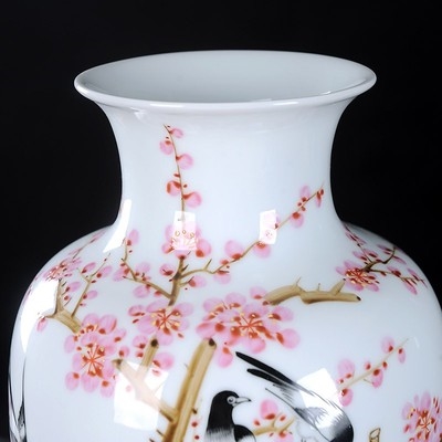 水点桃花花瓶价格