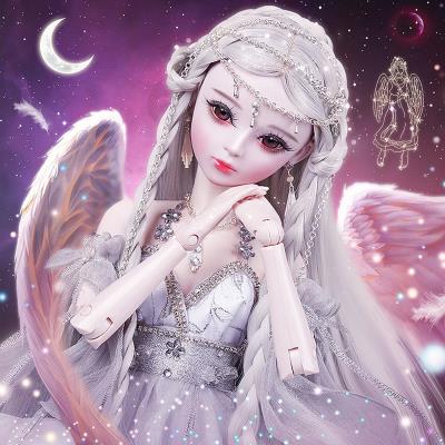 60厘米三分bjd关节12岁芭比十二星座娃娃处女座换装女孩公主玩具