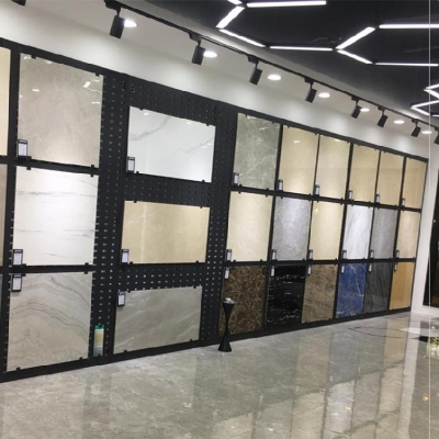 展示架立式落地式样品木纹砖单面烤漆冲孔板可拆挂架建材铁架优惠券