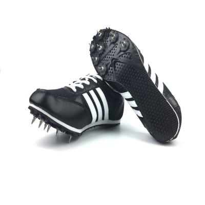 钉鞋短钉塑胶跑道田径比赛体育考中短跑三级跳训练男女钉子鞋鸳鸯