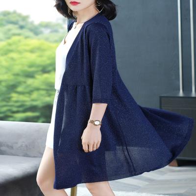 女士夏季外搭 开衫 2020中长款