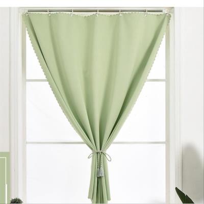 小窗帘短窗卫生间清新图片