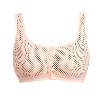 扣子在前面的胸罩内衣女妈妈文胸无钢圈孕妇前扣大码少女学生胸罩