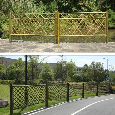 竹编制品围墙竹花园庭院竹篱笆竹栅栏护栏户外室外院子装饰围网