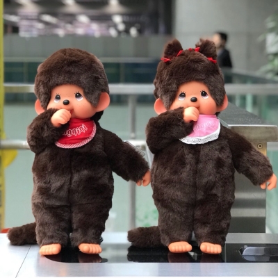 正版蒙奇奇45cm图片