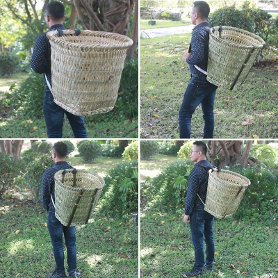 背箩筐竹子云南背篓竹编农用家用大号竹手工大人背框萝收纳筐篓图片