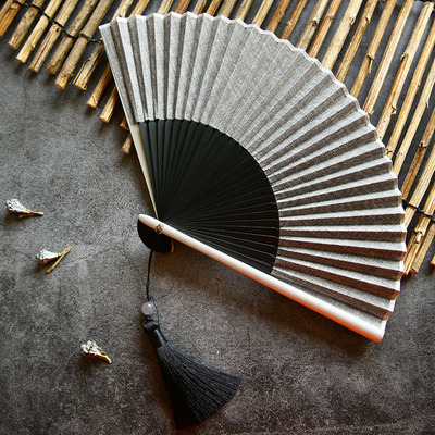 防身扇子金属铁扇 暗器扇子男生霸气防身禁欲系钢骨折扇随身古风