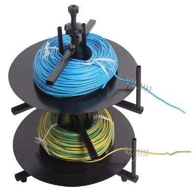 自动x架空30大号5线盘手摇电缆盘z奢华10电缆线收线架线缆鱼线盘电工