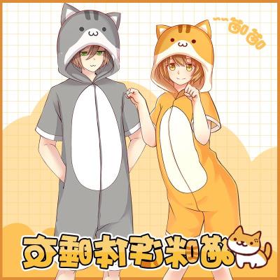 动漫连体睡衣夏图片